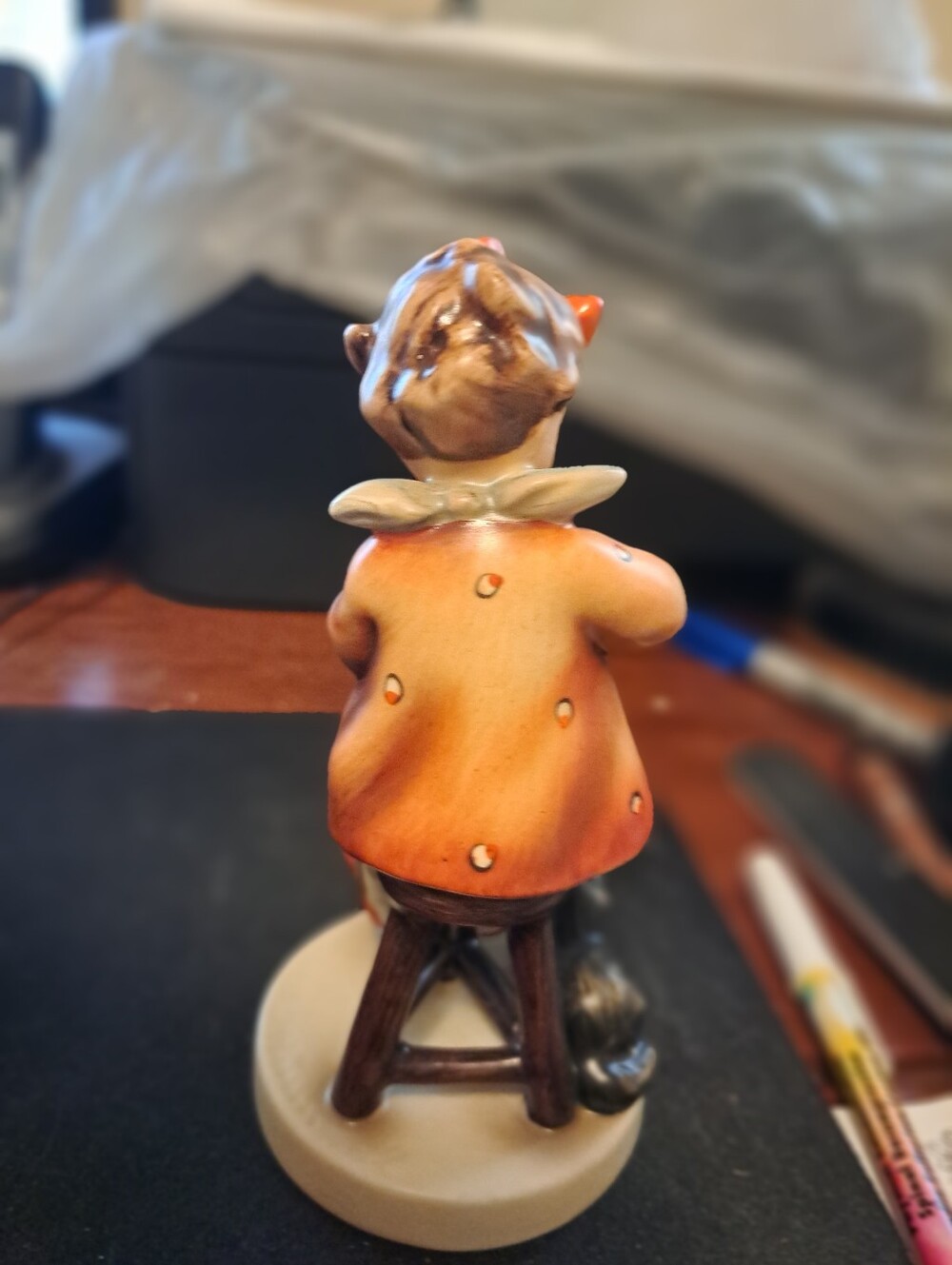 Goebel Hummel Mother's Helper TMK2 Full Bee #133 Excellent 5" - Picture 5 of 9